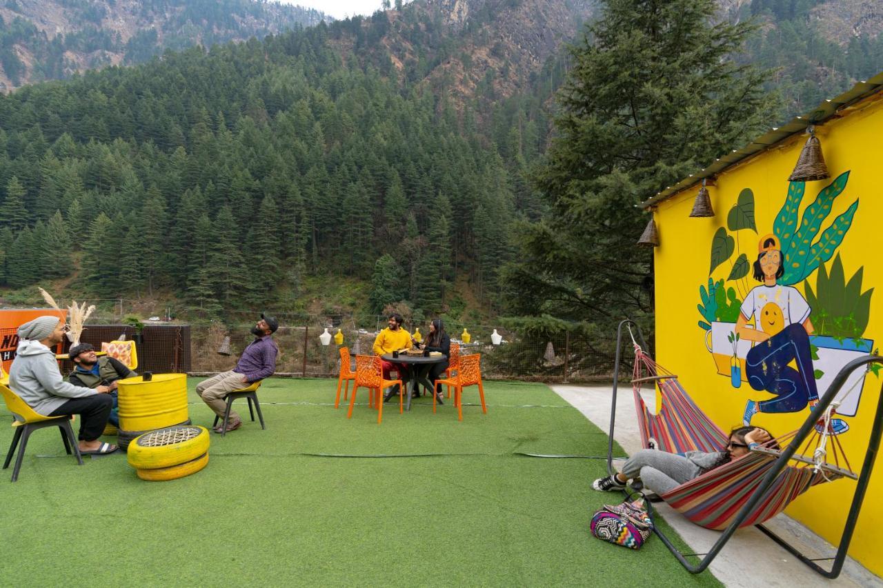 Nomads Hostel Kasol Bagian luar foto