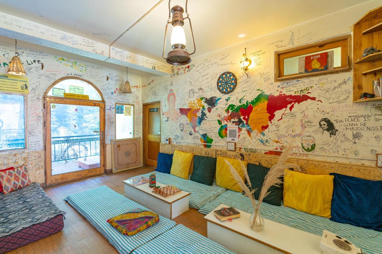 Nomads Hostel Kasol Bagian luar foto