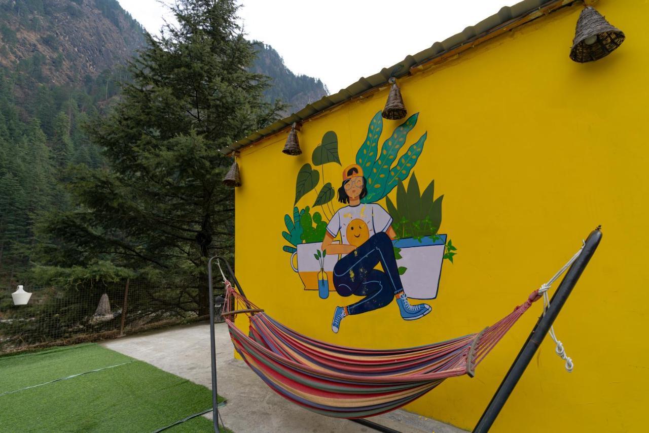 Nomads Hostel Kasol Bagian luar foto